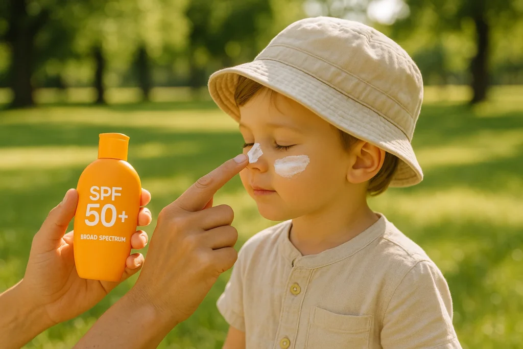 Sunscreen for kids Face