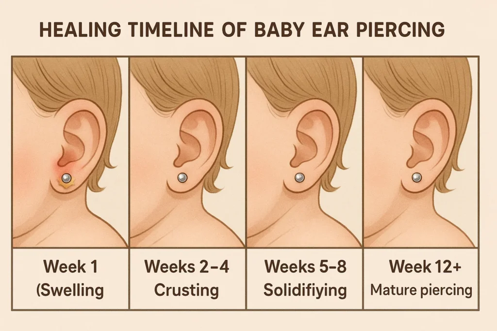 How Long Does Baby Ear Piercing Take to Heal?