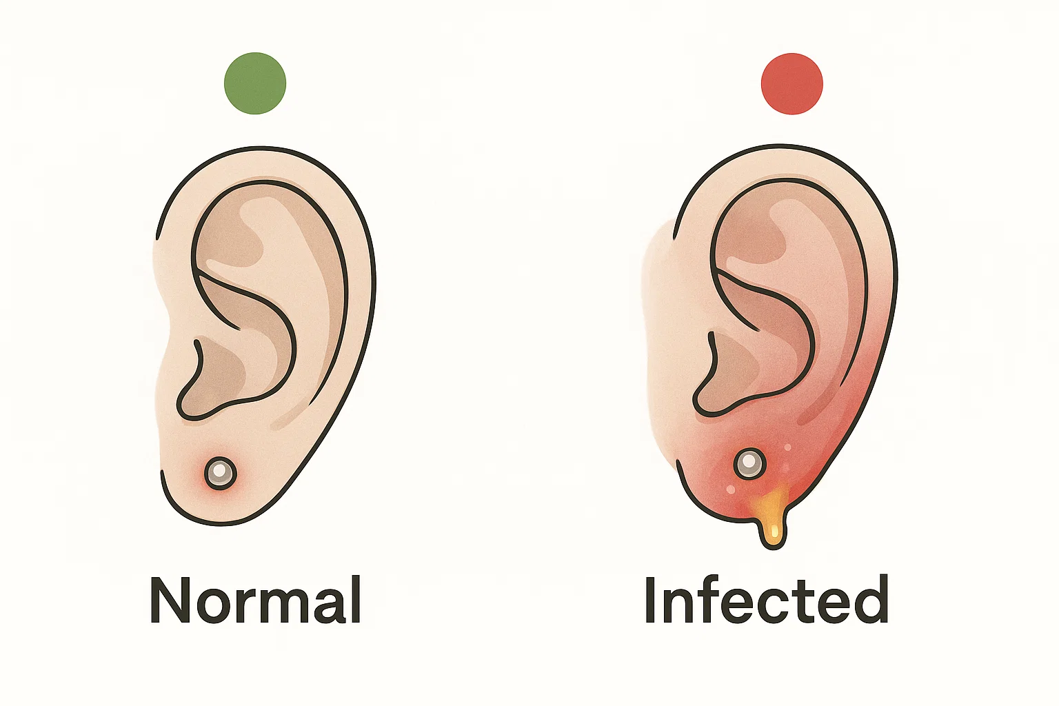 Cleaning Ear Piercings for Kids