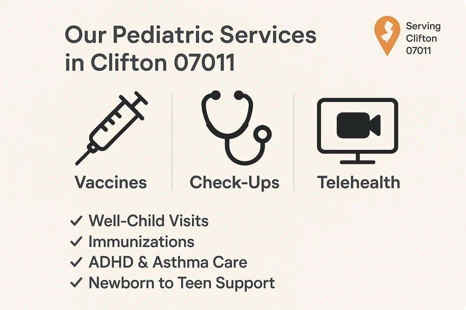 Best Pediatrician 07011 Clifton, NJ
