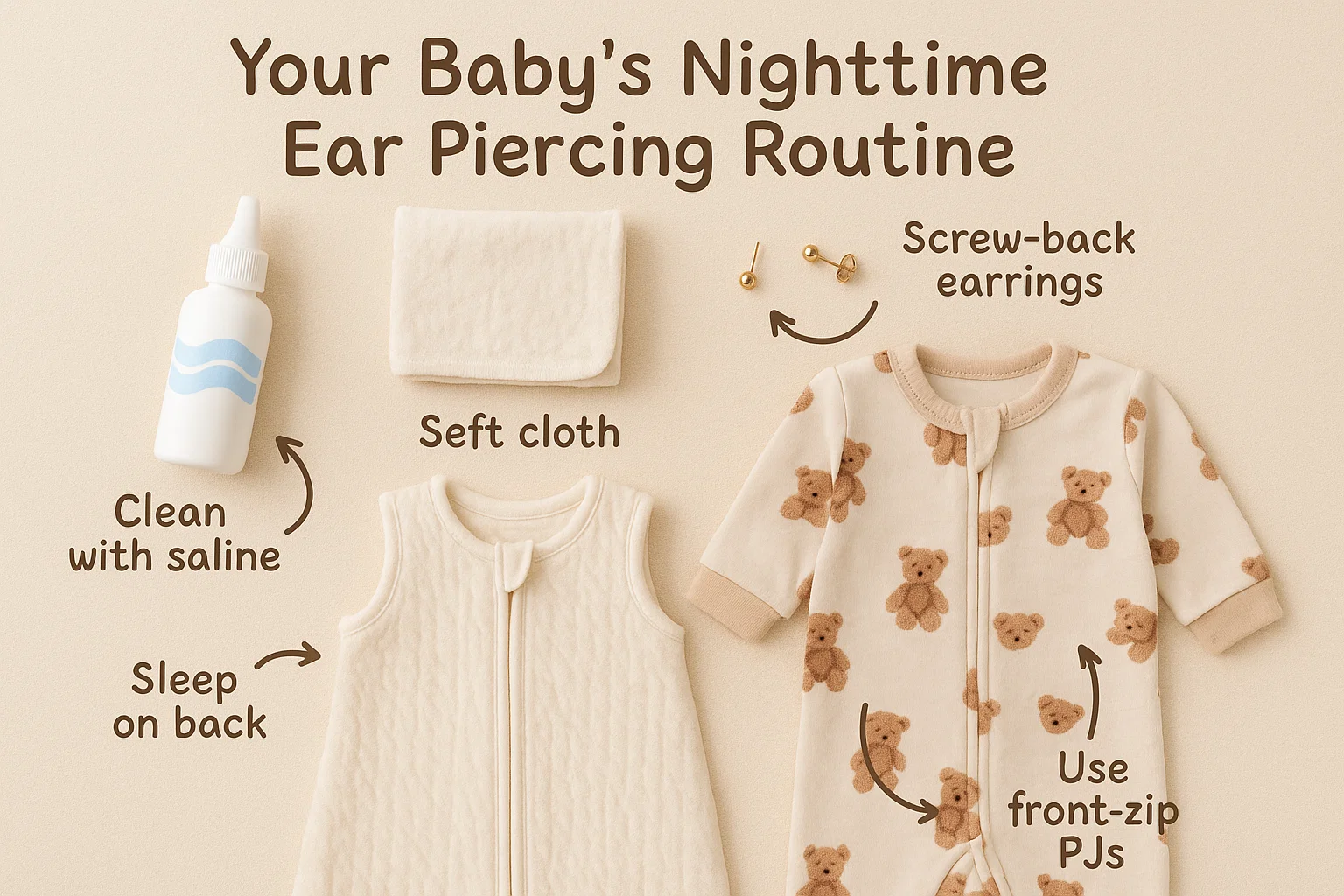 Piercing Aftercare Routines for kids