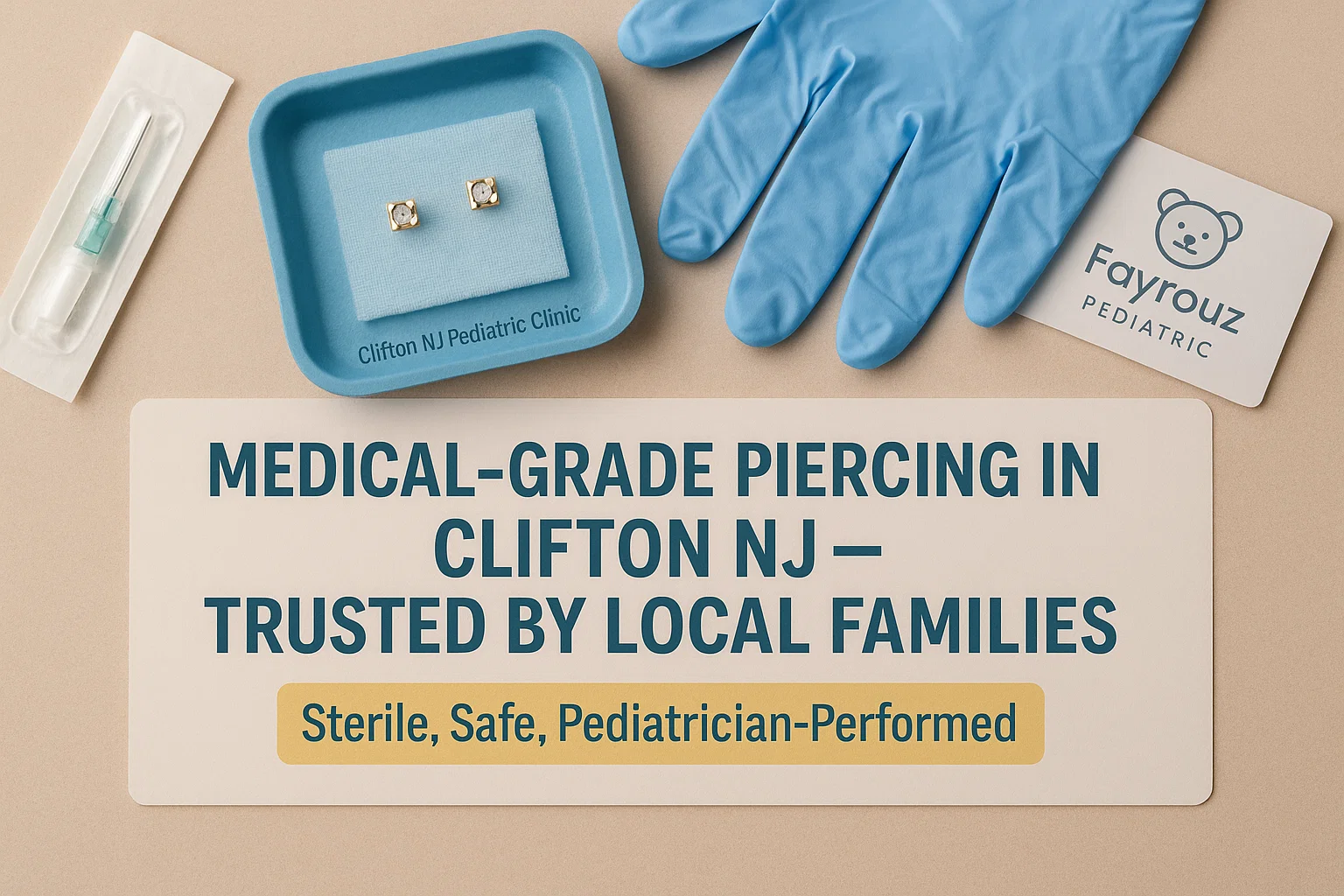 Ear piercing safe spots for kids